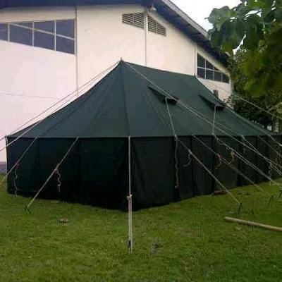 Jual tenda lipat tenda kemah tenda komando dan tenta promosi tenda bencana Tenda Militer 1
