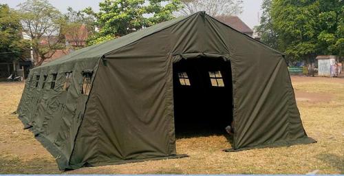 Jual tenda lipat tenda kemah tenda komando dan tenta promosi tenda bencana Tenda Militer 2