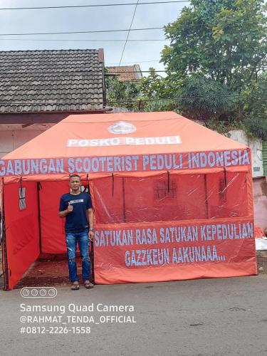 Jual tenda lipat tenda kemah tenda komando dan tenta promosi tenda bencana Tenda Militer  murah