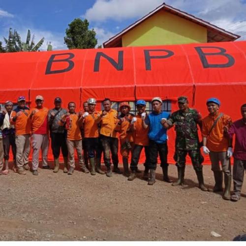 TENDA POSKO OVAL LORONG - Tenda bencana Anam BNPB Tenda Lipat Murah 1